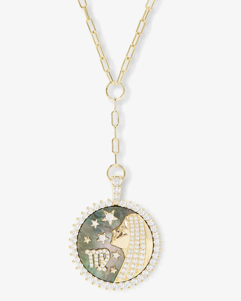 Zodiac Medallion Necklace